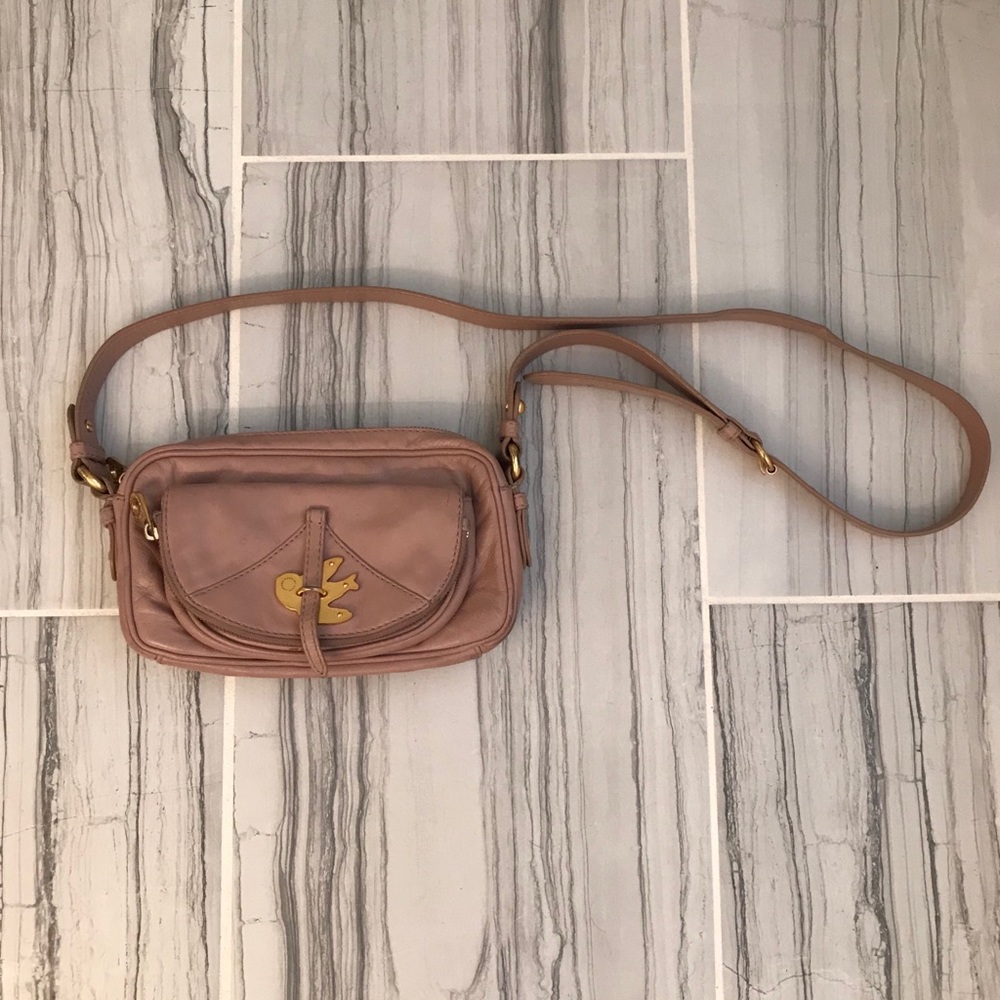 Marc Jacobs pink crossbody.